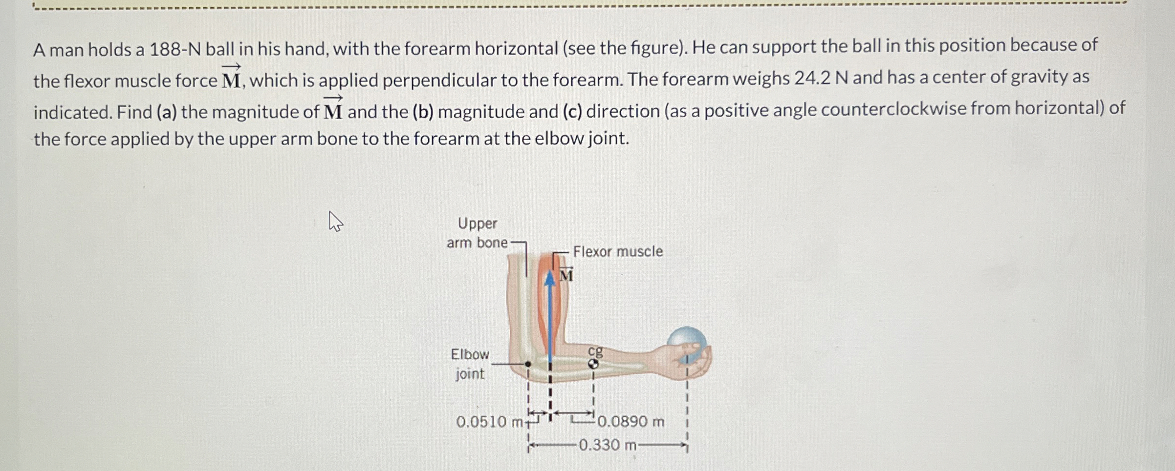 A man holds a 1 8 8 - N ball in his hand, with