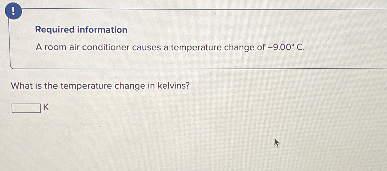 ! Required information A room air conditioner