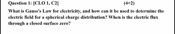 Applied Physics Question 1 : [ CLO 1 , C 2 ] \ (