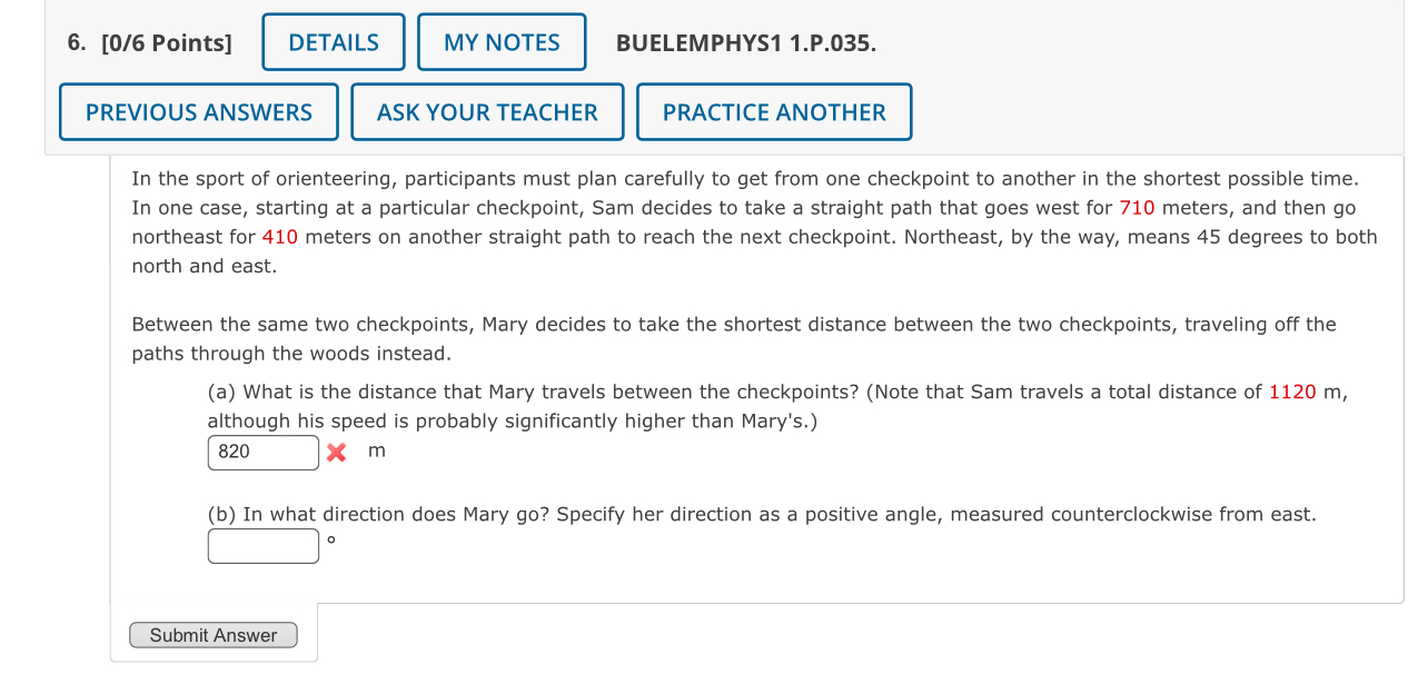 [ 0 / 6 Points ] BUELEMPHYS 1 1 . P . 0 3 5 . In
