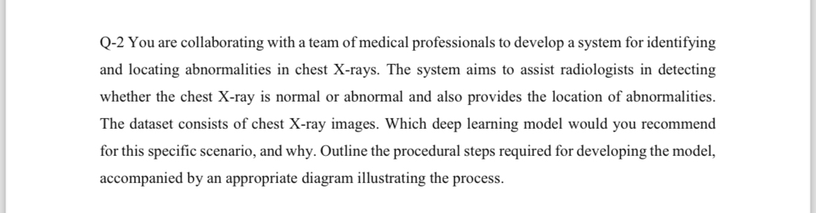 Q - 2 You are collaborating with a team of