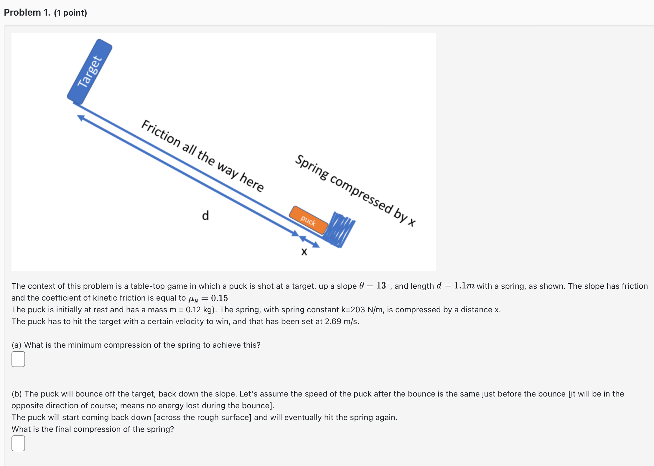 The context of this problem is a table - top game