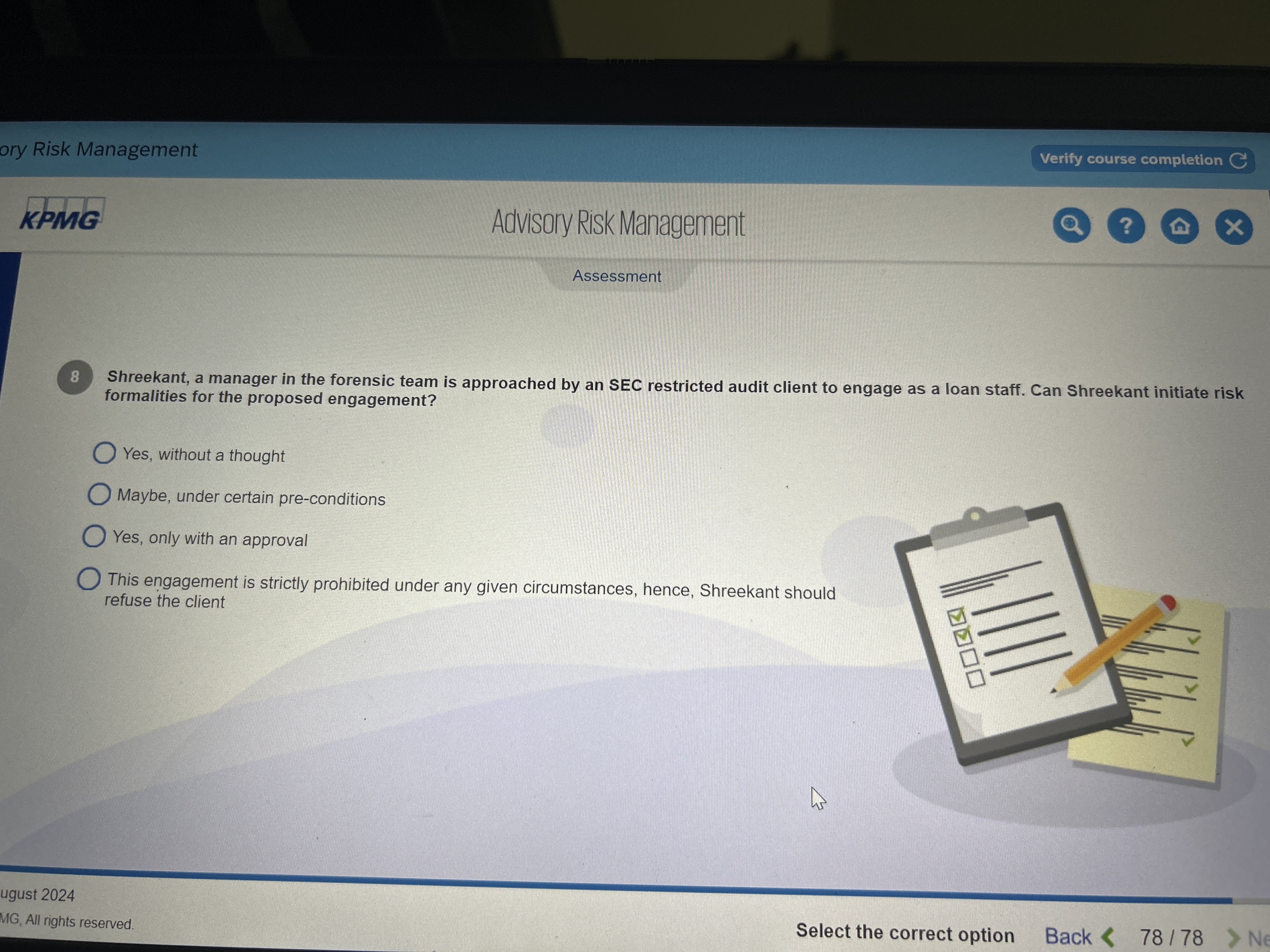 shreekant a manager in the forensics team is