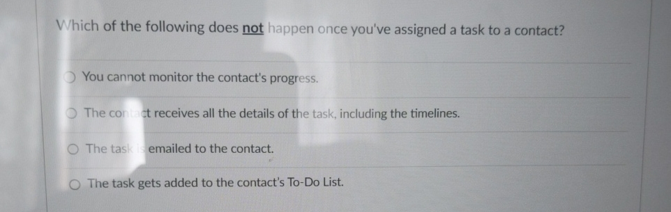 Which of the following does not happen once