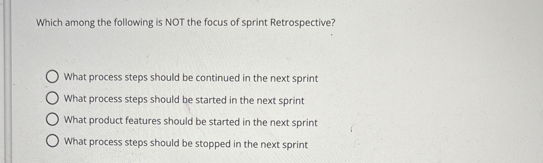 Which among the following is NOT the focus of