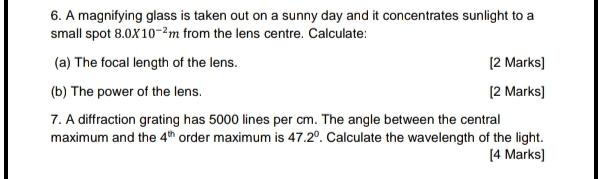 A magnifying glass is taken out on a sunny day