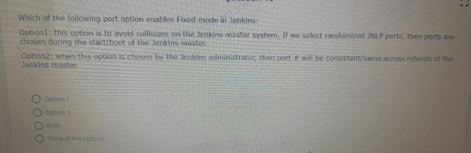 Which of the following port option enables Fixed