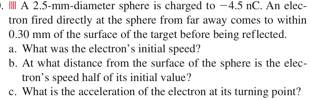 How do I find the mass of the sphere first?IIII A