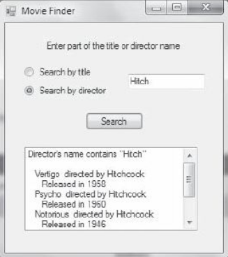 In C# Create an application in which the user can