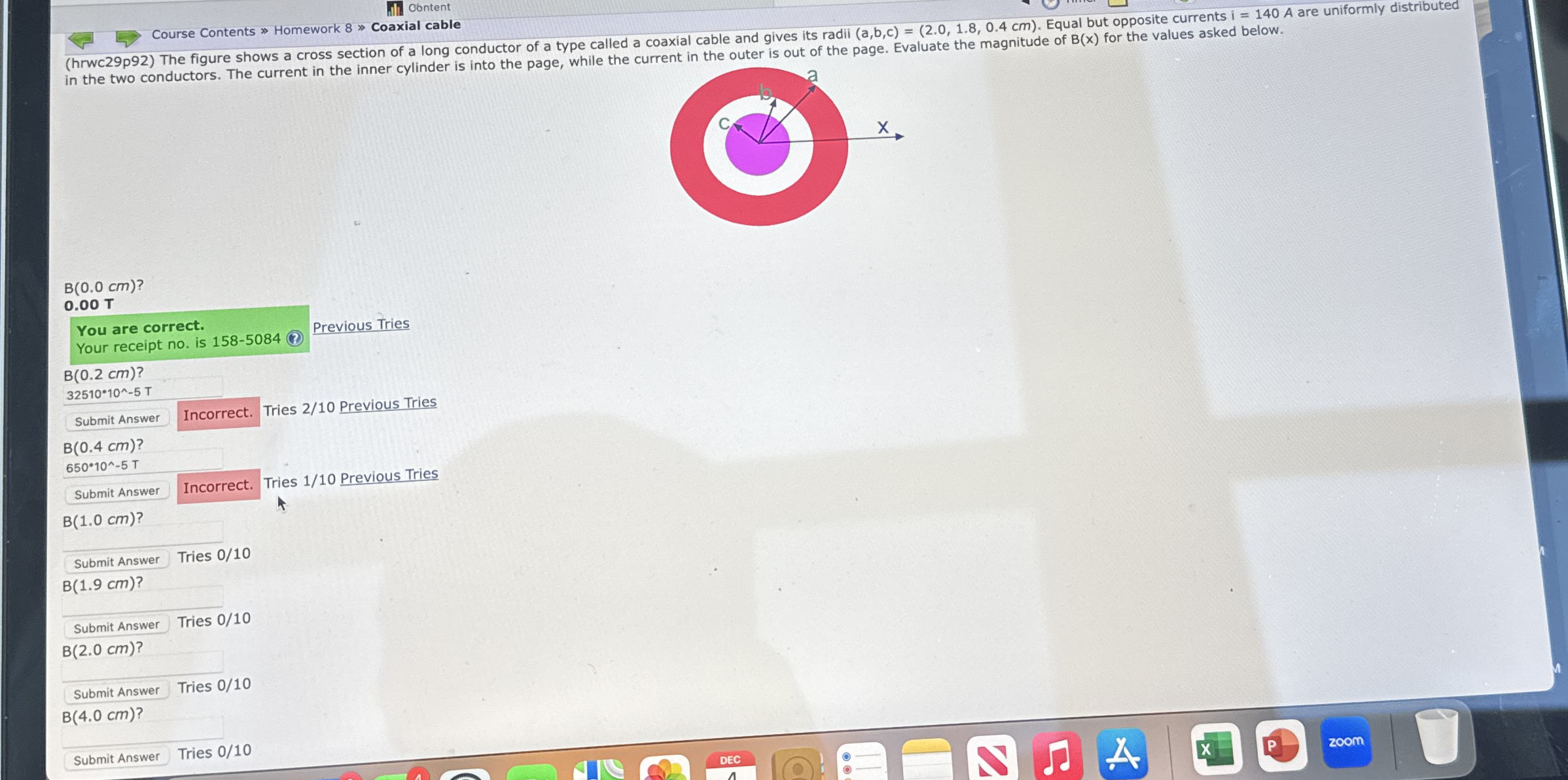 Obntent Course Contents Homework 8 Coaxial cable
