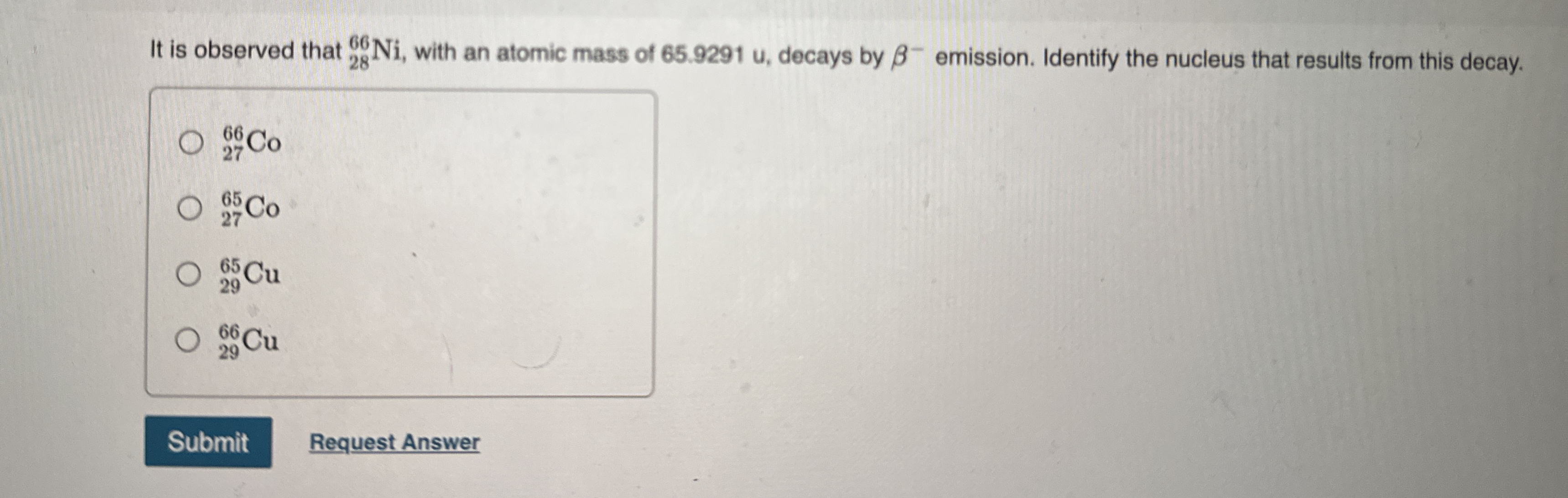 It is observed that ? 2 8 6 6 N i , with an