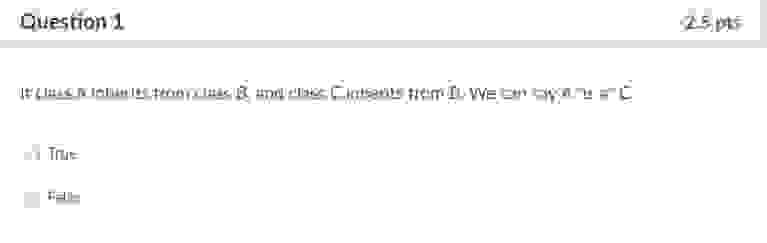 Question 1 . 2 5 0 Thu