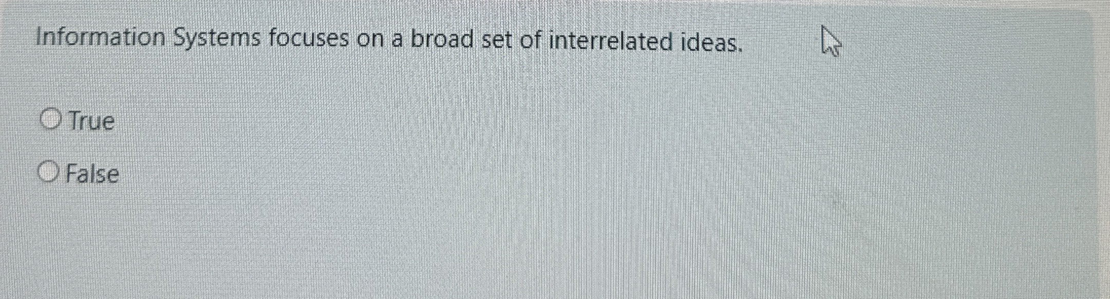 Information Systems focuses on a broad set of