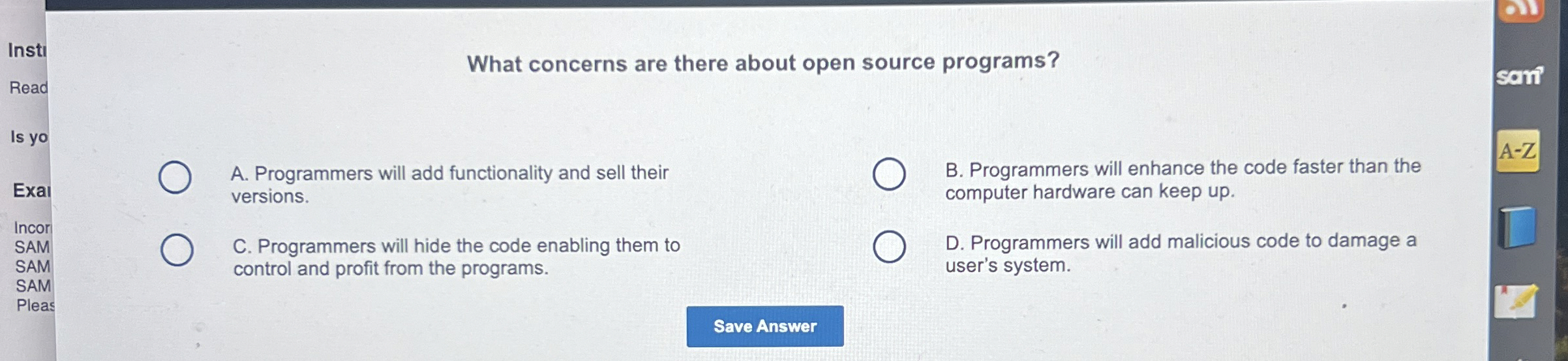 What concerns are there about open source