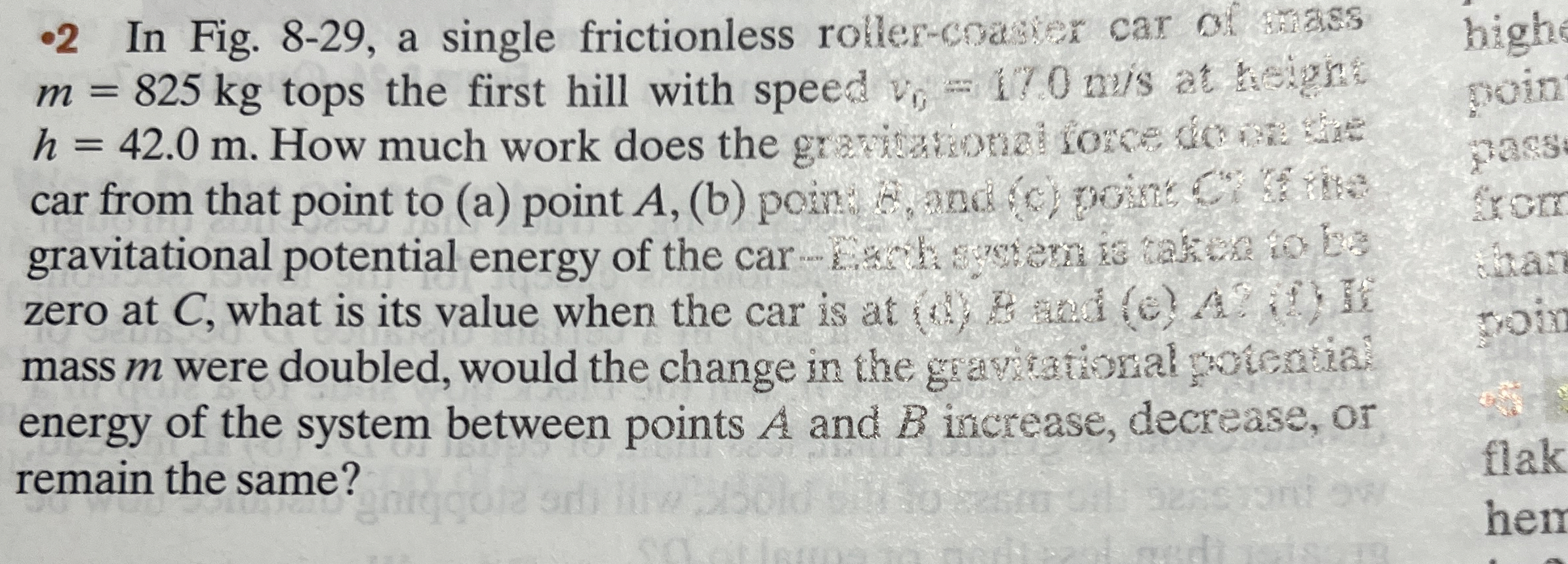 - 2 In Fig. 8 - 2 9 , a single frictionless