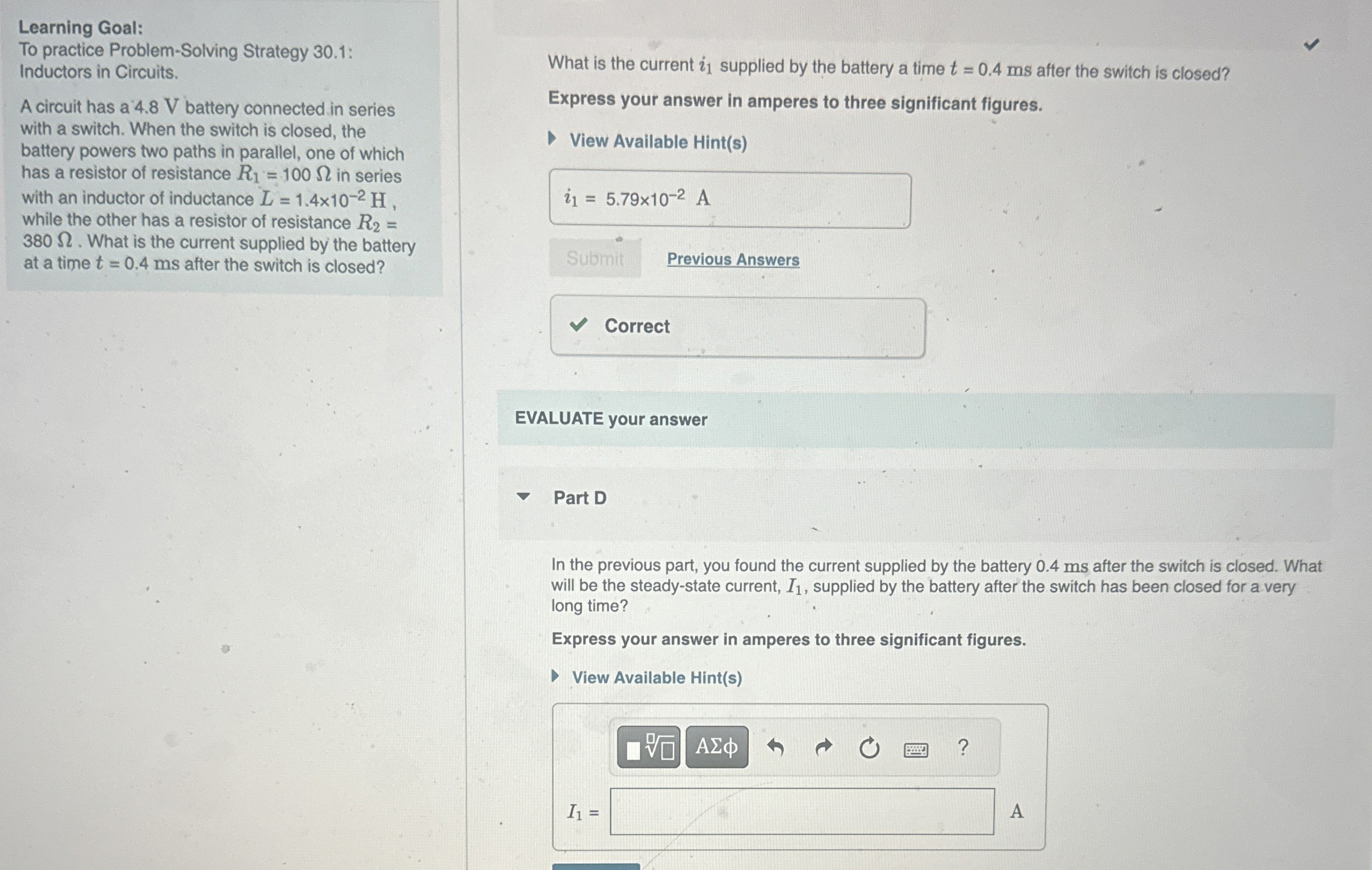 Learning Goal: To practice Problem - Solving