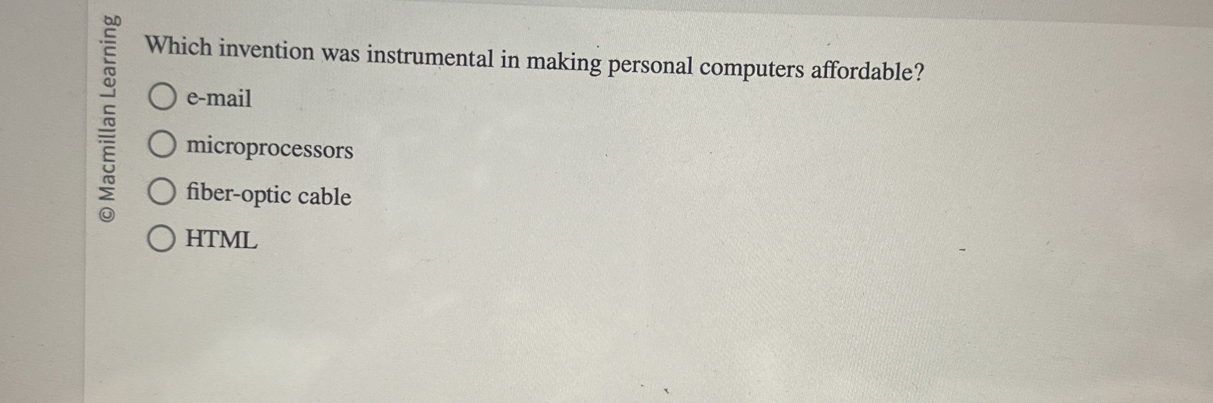 Which invention was instrumental in making