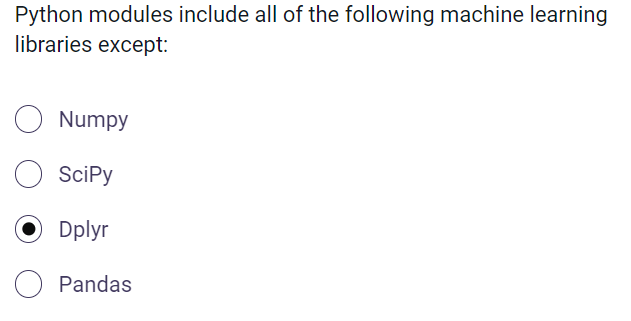 Python modules include all of the following