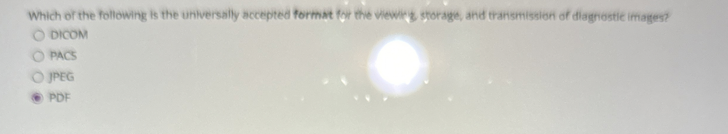 Which of the following is the universally