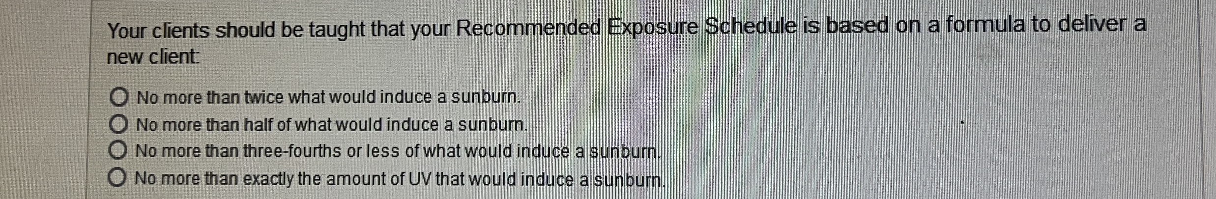 Your clients should be taught that your