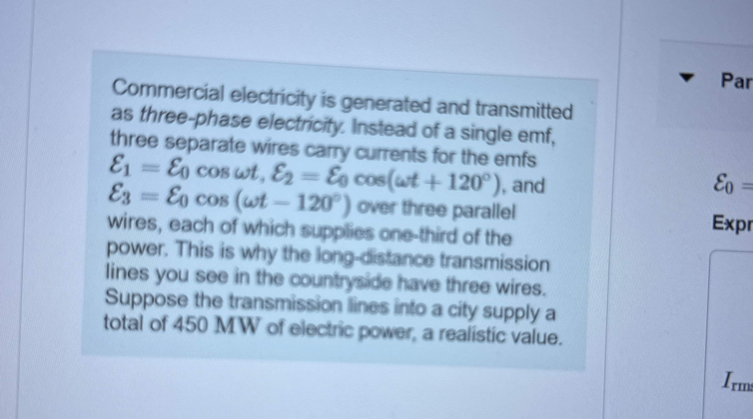 Commercial electricity is generated and