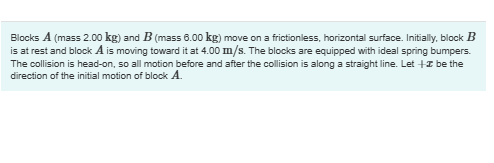 Blocks \ ( \ boldsymbol { A } \ ) ( mass 2 . 0 0