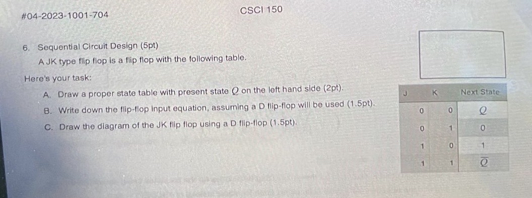 Please draw the complete circuit on paper. 6 .