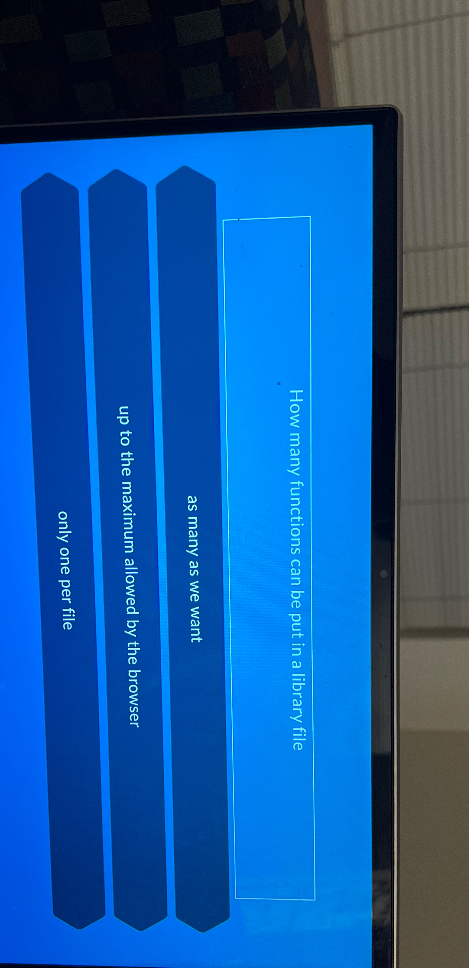 How many functions can be put in a library file