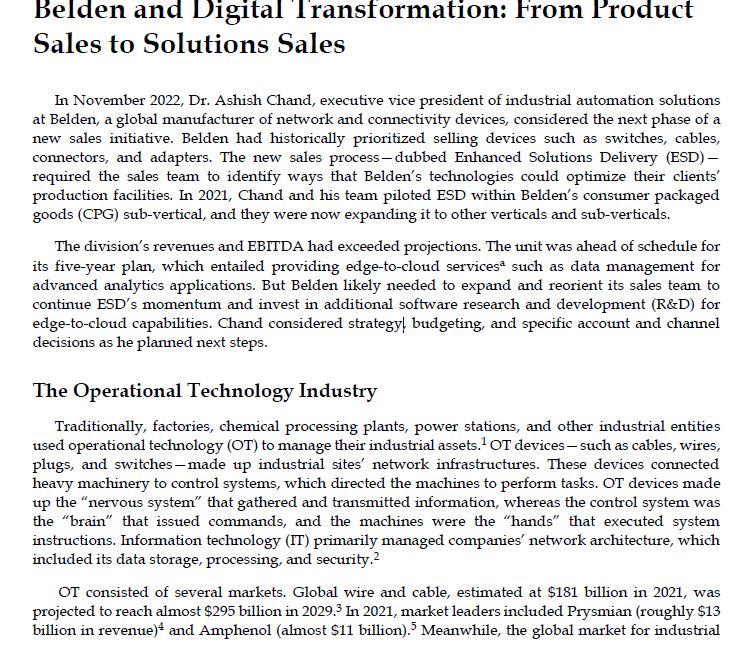 Belden and Digital Transformation: From Product