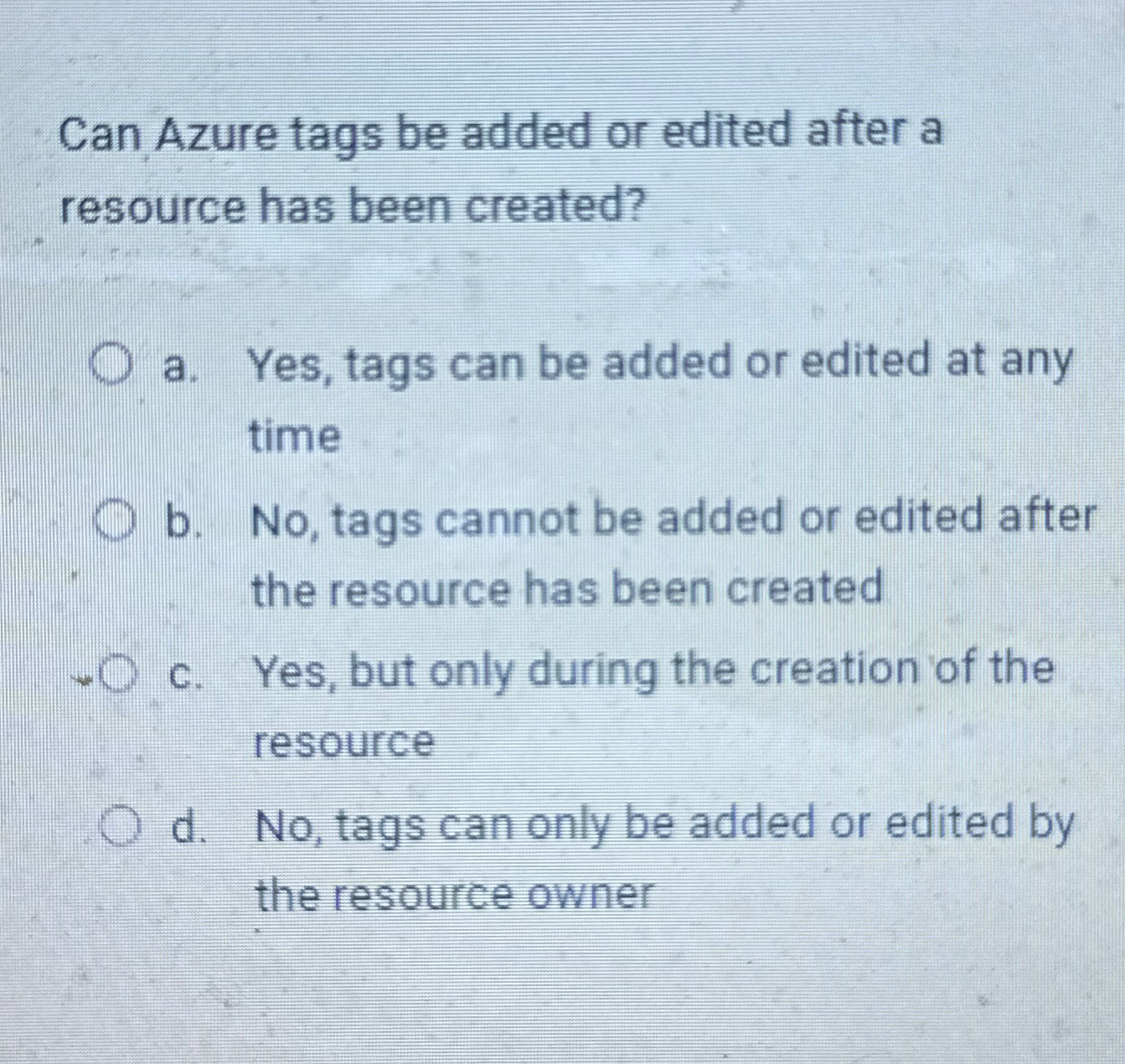 Can Azure tags be added or edited after a