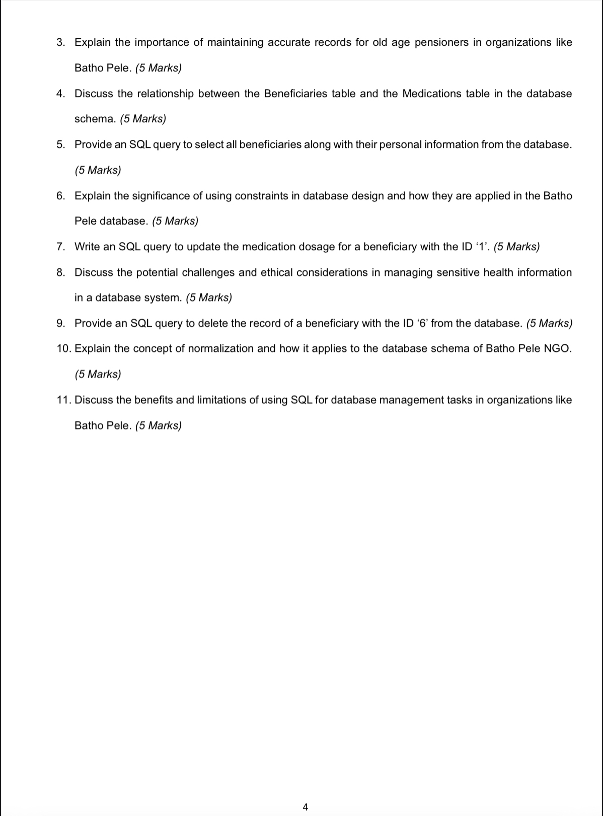 Explain the importance of maintaining accurate