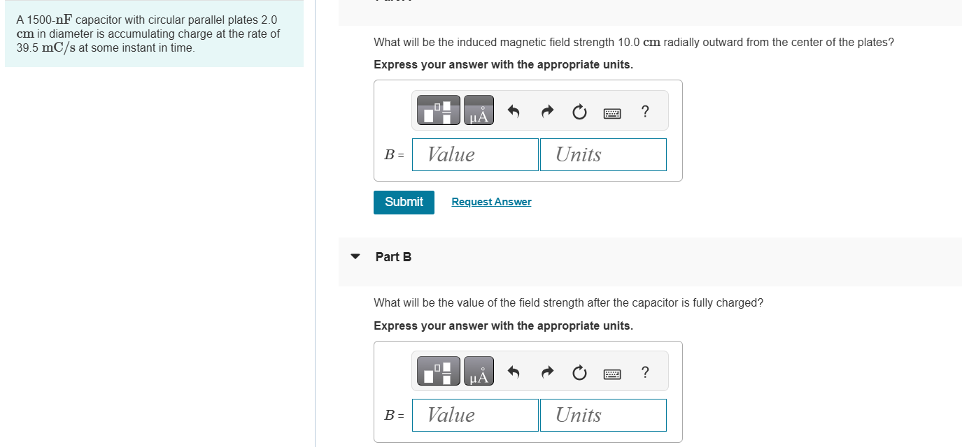 A 1 5 0 0 - nF capacitor with circular parallel