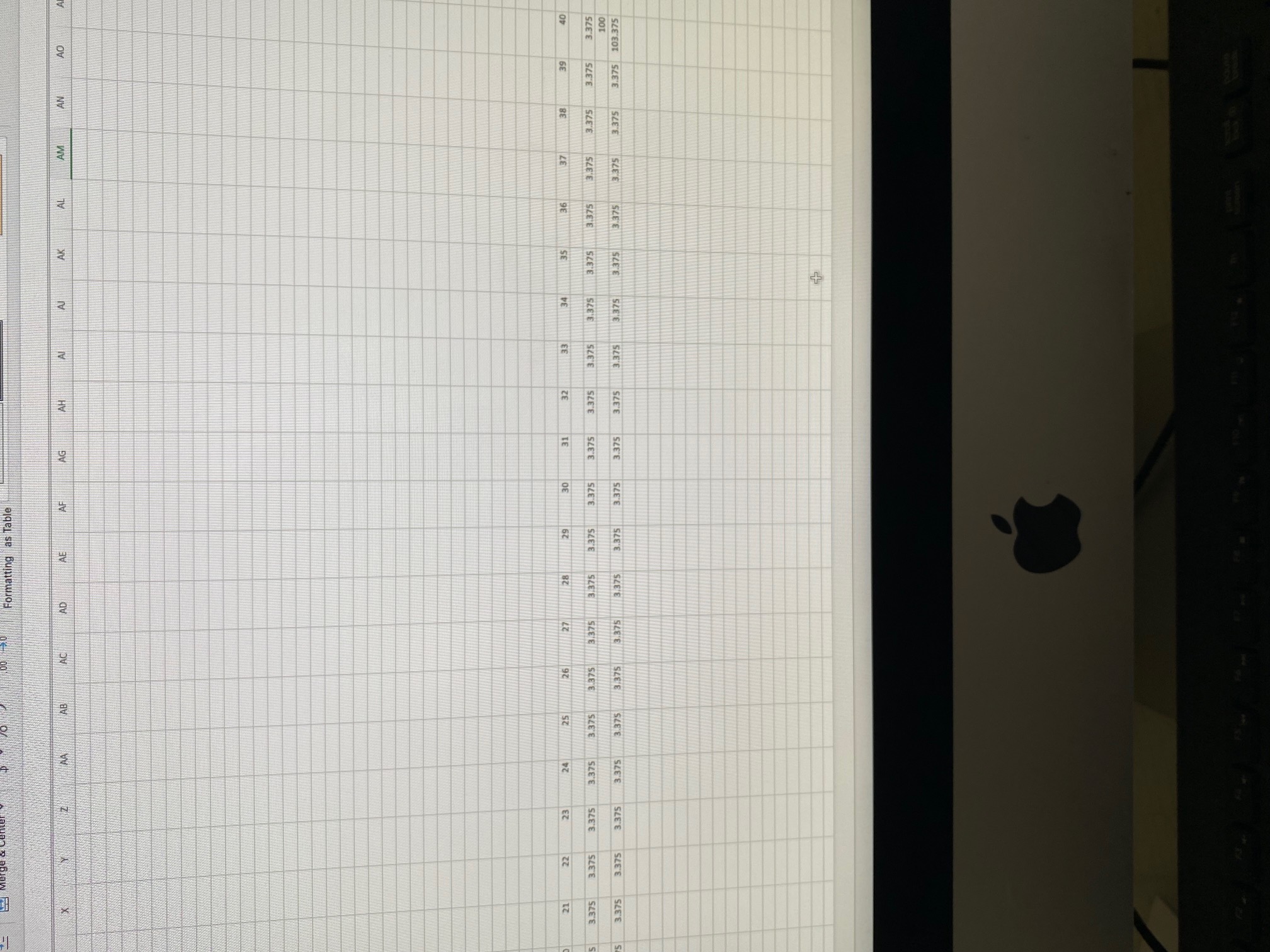 M204 X V fx A Nike discounted cash flow analysis
