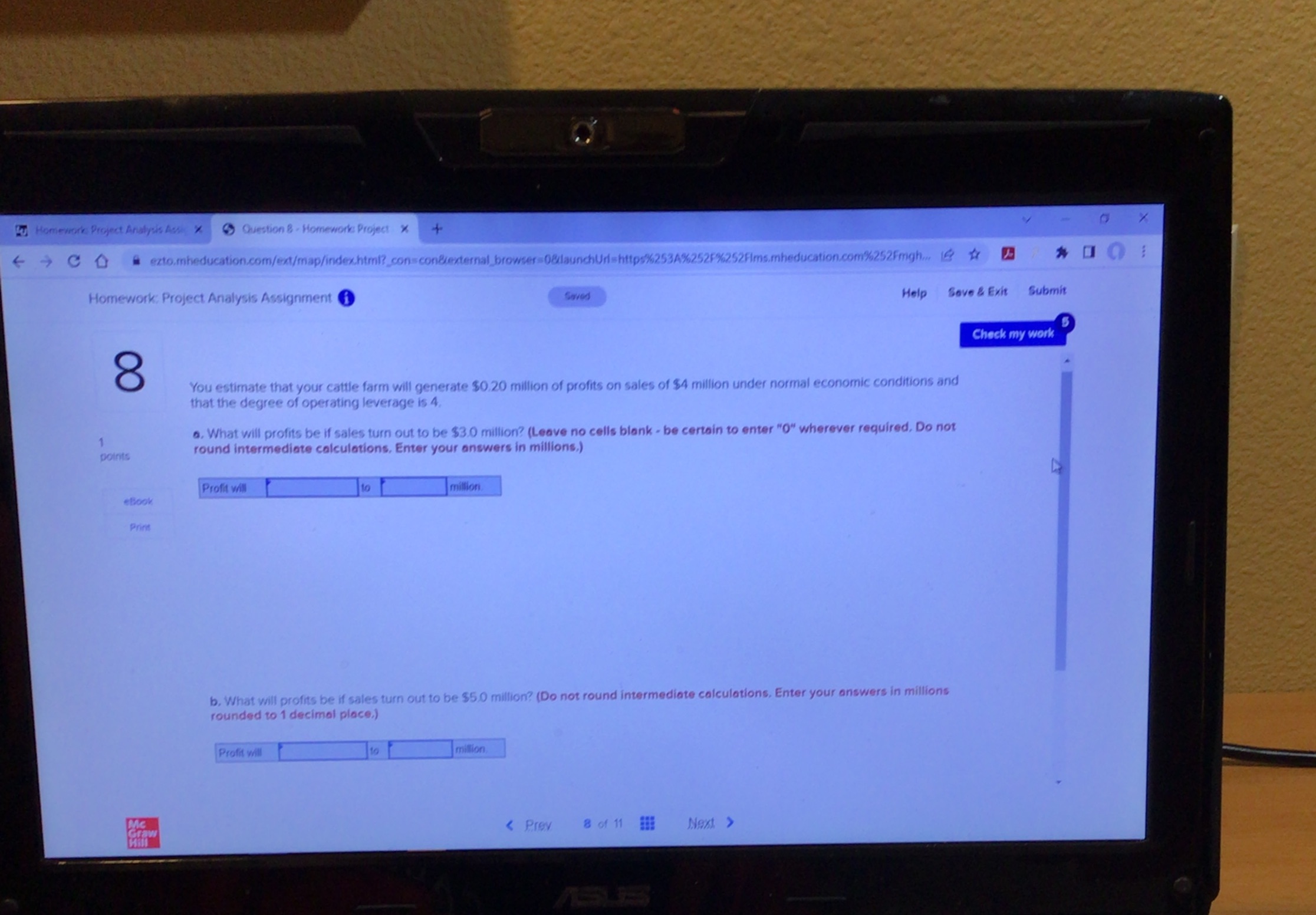 RT Homework Project Analysis Ave * Question & .