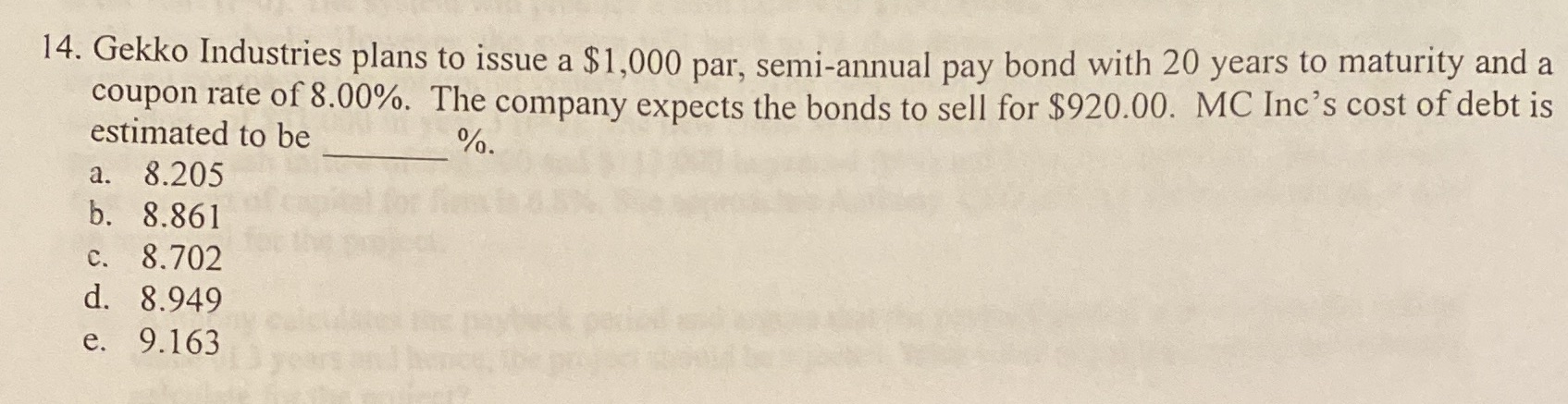 How do I solve this step by step 14. Gekko