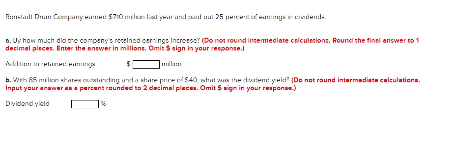Ronstadt Drum Company earned 557'10 million