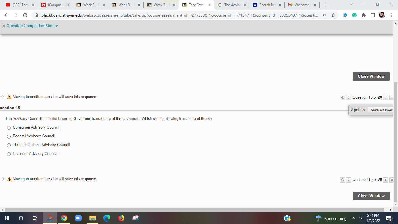 (332) Th x Pf iCampus x Bb Week 3 X Bb Week 3 X