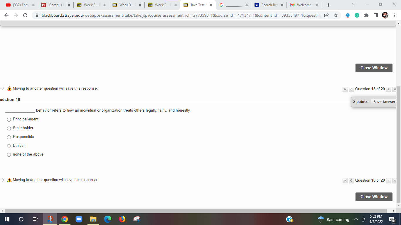 (332) Th x Pf iCampus x Bb Week 3 X Bb Week 3 X