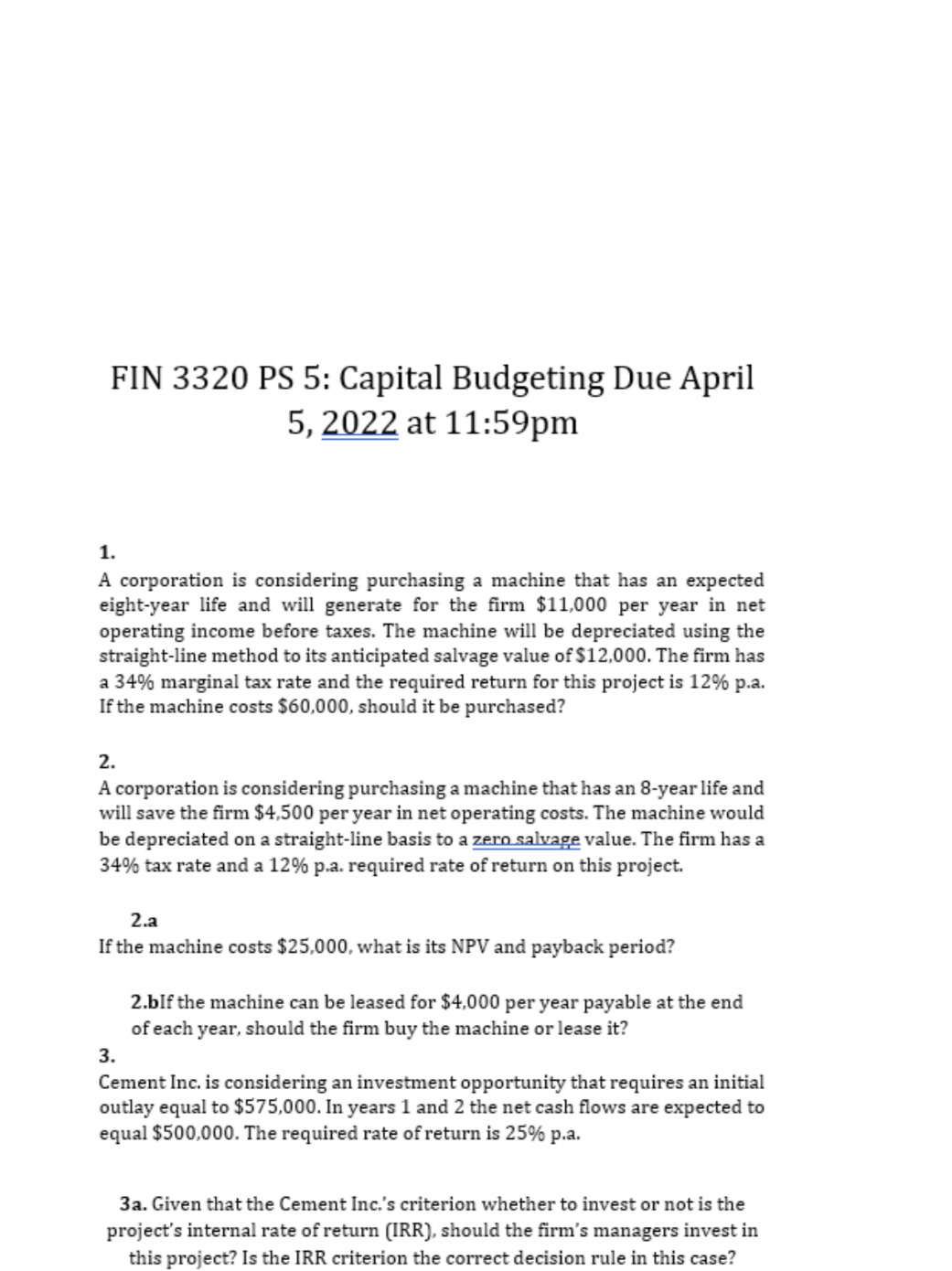 Please ANSWER THESE QUESTIONS, This is the fifth