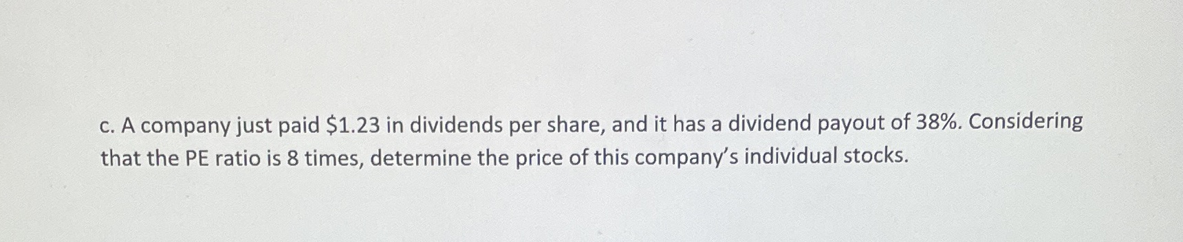 Topic: Bond and stock ValuationDirection: solve