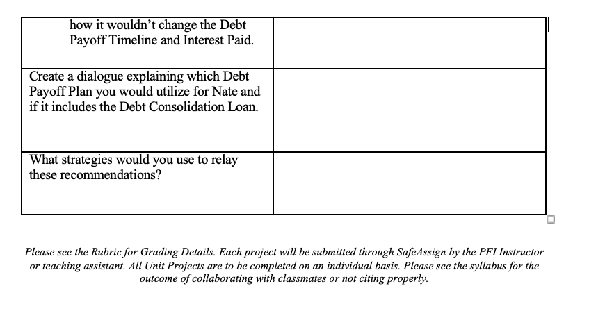 + Consumer Financial Counseling Unit 4 LG 12