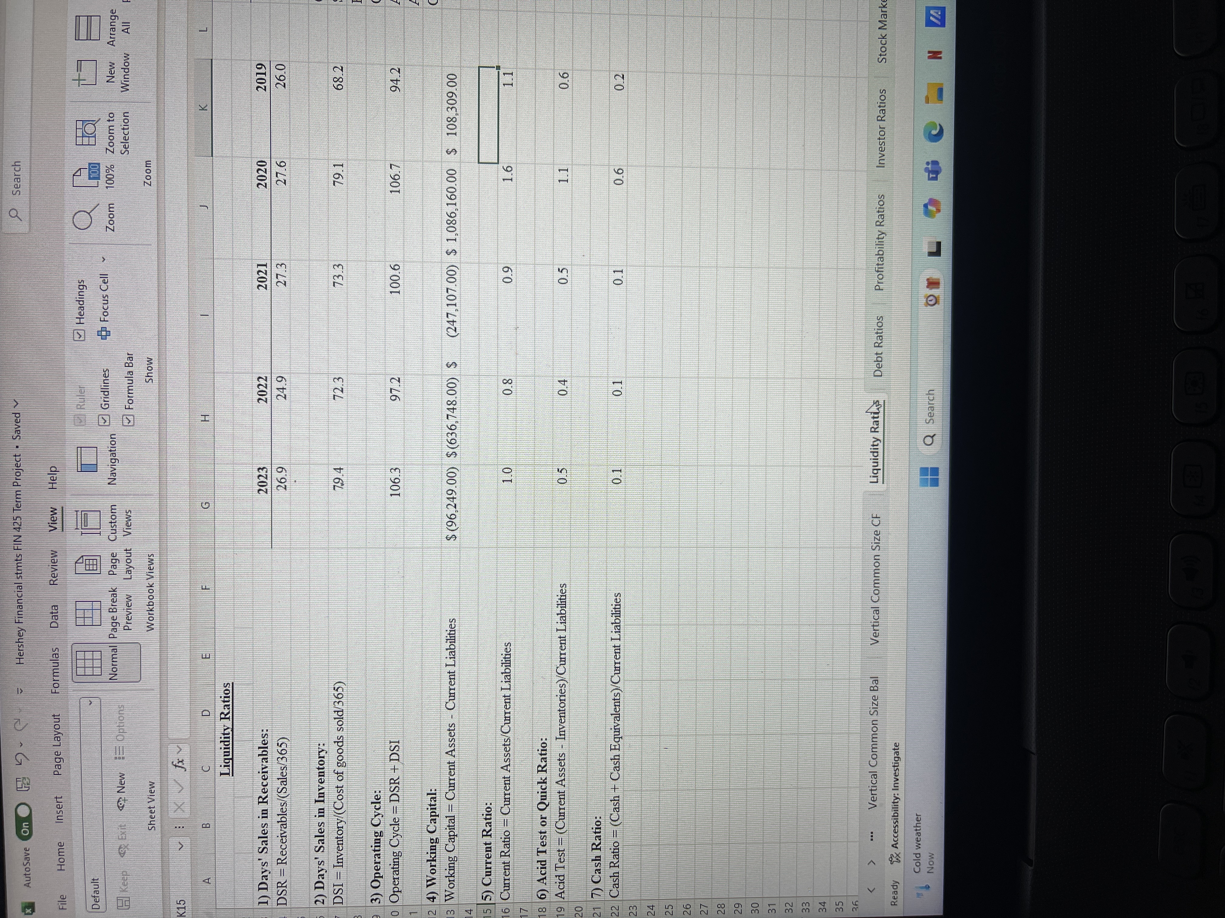 Include a final conclusion that concludes whether