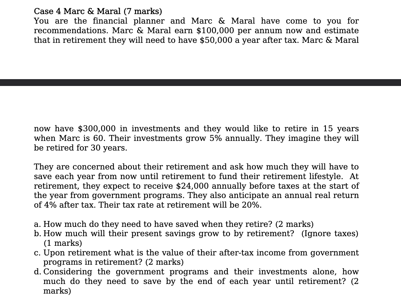 Case 1 Janet & Jack (3 marks) Janet and Jack are