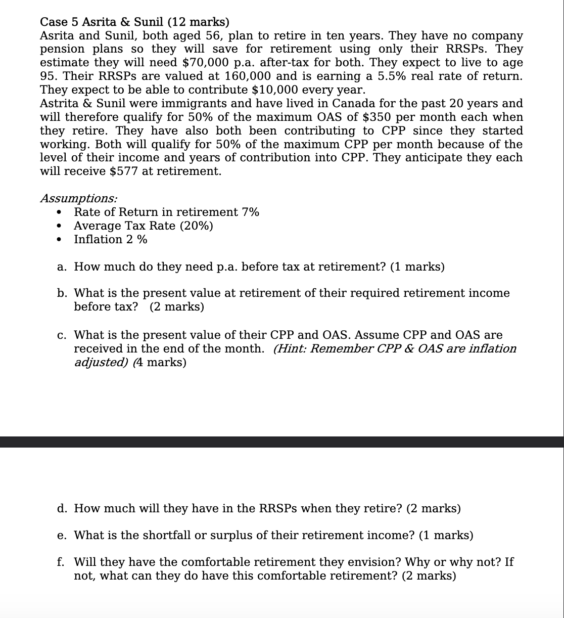 Case 1 Janet & Jack (3 marks) Janet and Jack are