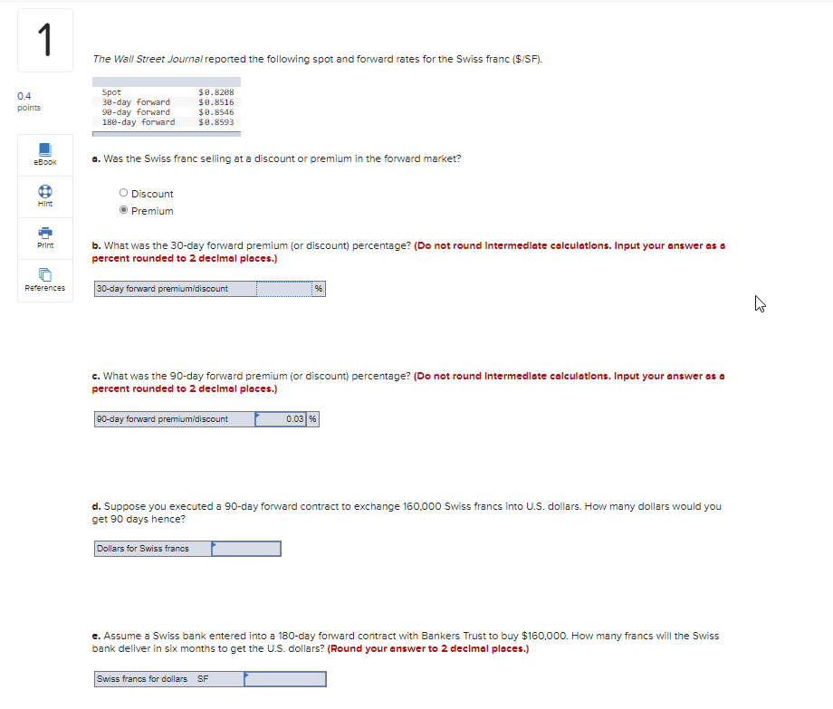 The Wall Street Journal reported the following