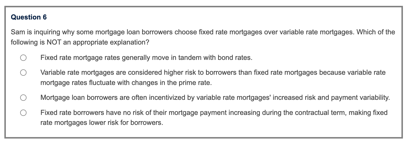 answer this question regarding mortgage brokrage