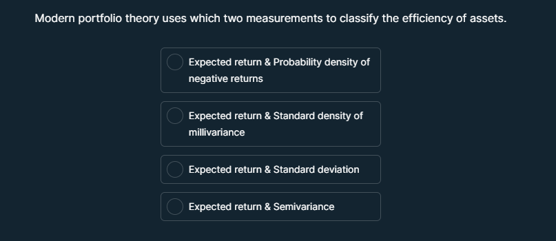 You're deploying a long term SDCA strategy.