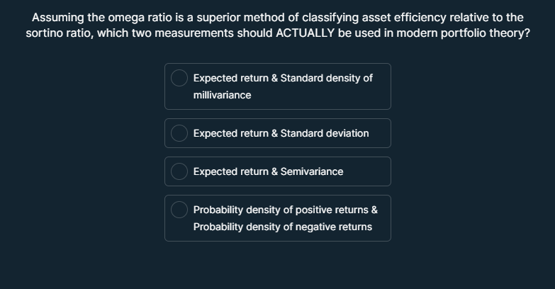 You're deploying a long term SDCA strategy.