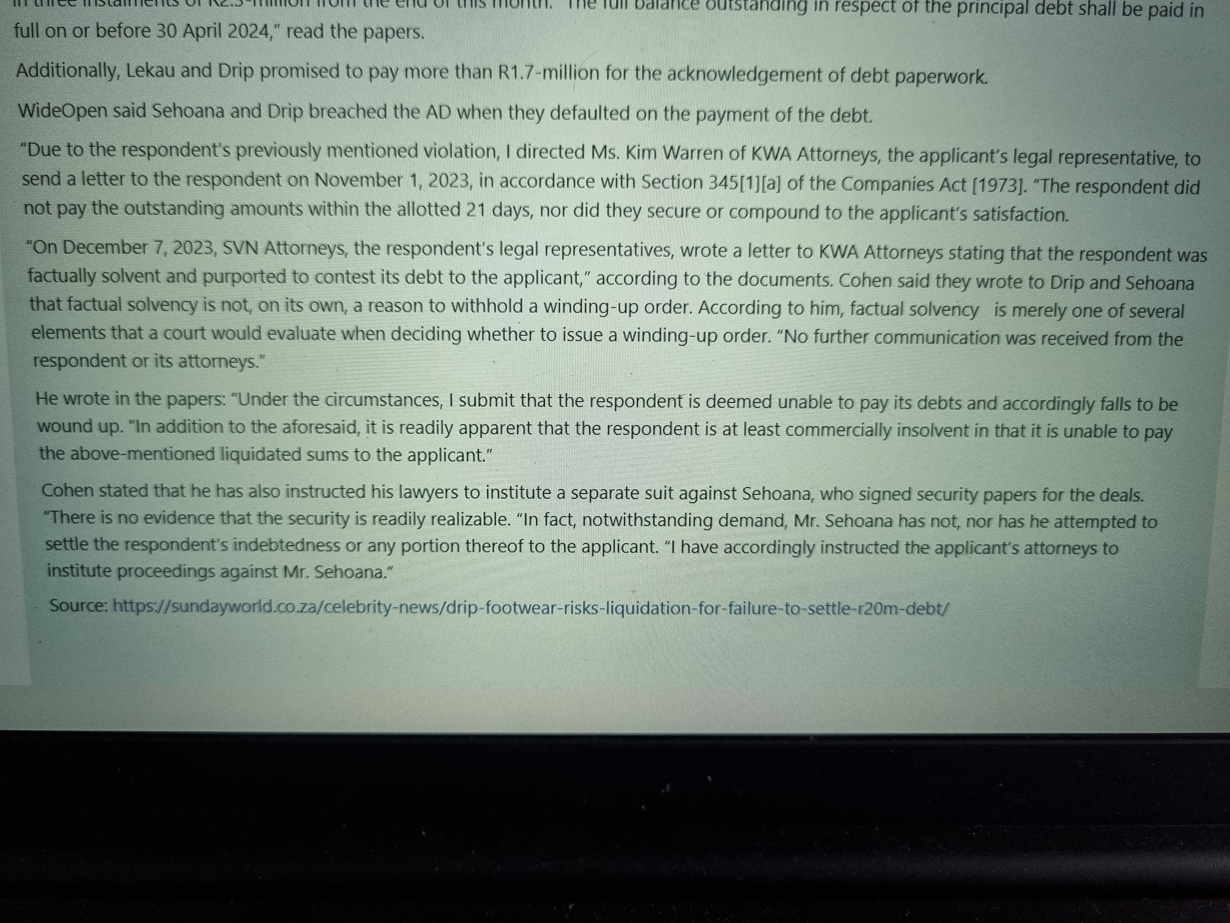 FIELD tion 5 SECTION C: CASE STUDY Time left Show