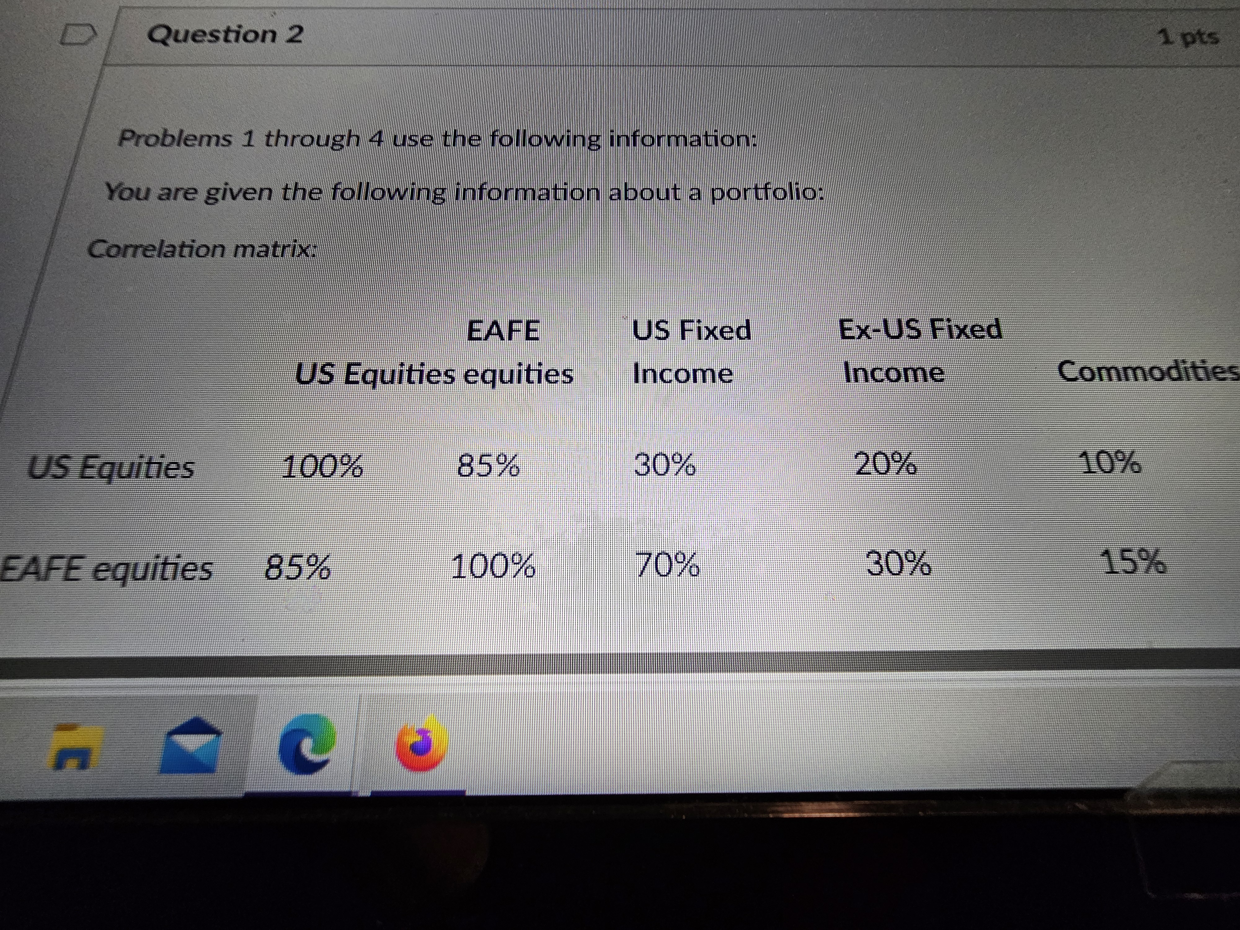 Using excel calculate the following. Please show